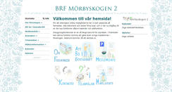 Desktop Screenshot of morbyskogen2.se