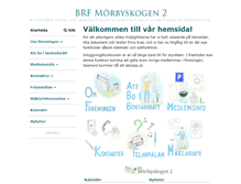 Tablet Screenshot of morbyskogen2.se